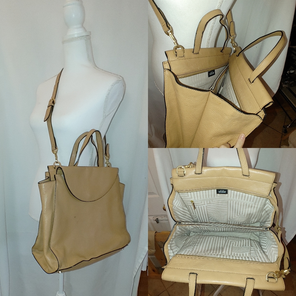Kate Spade Saturday A Tote Large Honey Leather